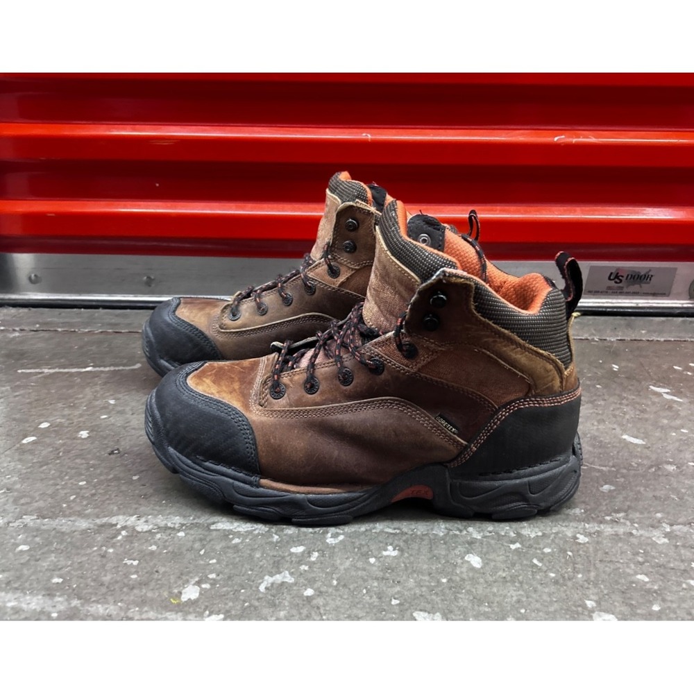 Danner Corvallis GTX 5" Brown Gore-Tex Hiking Work Boots Men's US 11.5 EE 17601